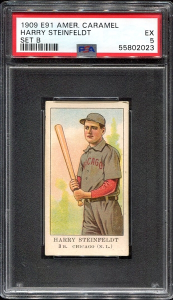E91-B Harry Steinfeldt PSA 5