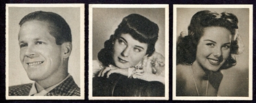 1948 Bowman Stars 3 Diff. Nrmt