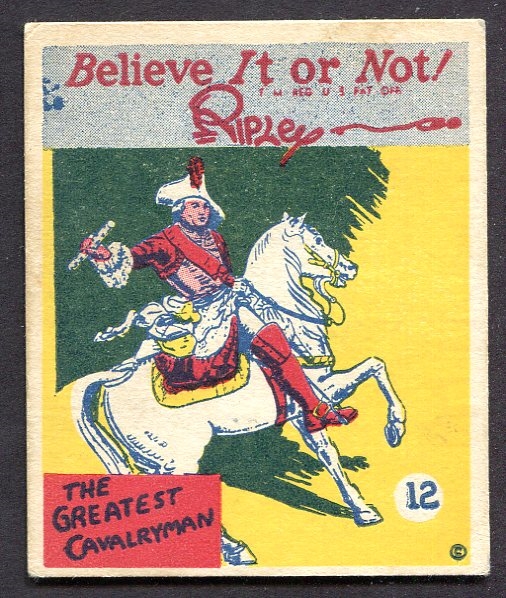 R21 Wolverine Gum #12 The Greatest Cavalryman EX