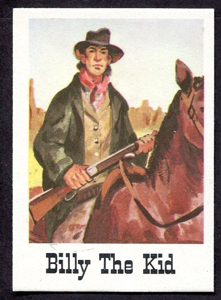 1966 Leaf Good Guys Bad Guys #73 Billy the Kid Nrmt
