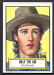1952 Topps Look N' See #63 Billy The Kid Nrmt