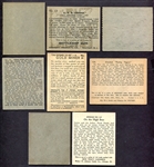 1910-1940's Non-Sports Type Collection of 18 Different