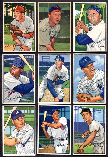 1952 Bowman 25 Different w/HOFers