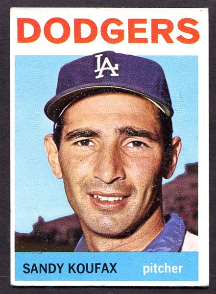 1964 Topps #200 Sandy Koufax Los Angeles Dodgers