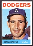 1964 Topps #200 Sandy Koufax Los Angeles Dodgers