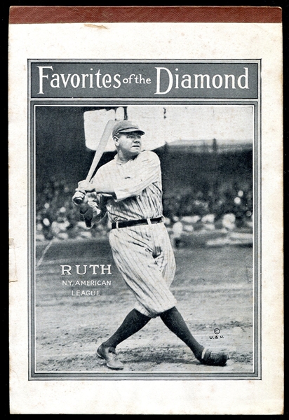 Babe Ruth Favorites of the Diamond Notebook