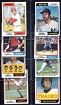1974 Topps HOFer Lot of 28 Different