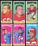 1965 Topps Football Lot of 24 w/HOFers and SPs