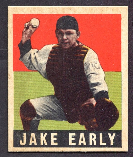 1949 Leaf #61 Jake Early Washington Senators Exmt+