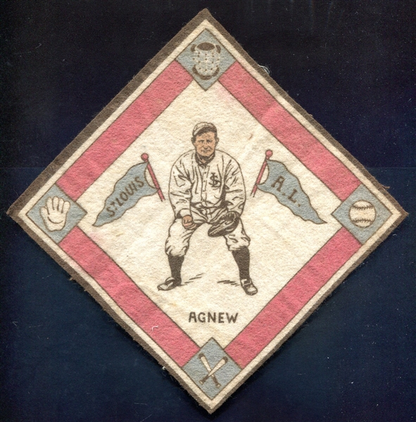B18 Blanket Sam Agnew Detroit Tigers Red Basepaths