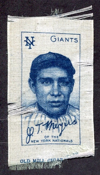 S74 J. T. Meyers New York Giants Old Mill Silk