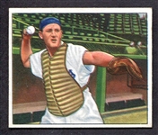 1950 Bowman #165 Bruce Edwards Brooklyn Dodgers Exmt