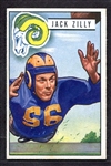 1951 Bowman #78 Jack Zilly Los Angeles Rams Nrmt