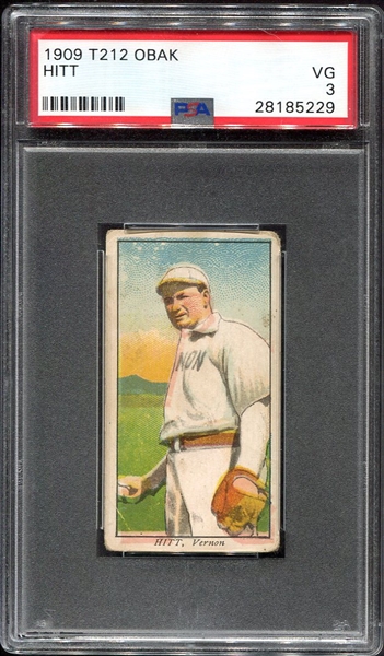1909 Obak Hitt Vernon PSA 3