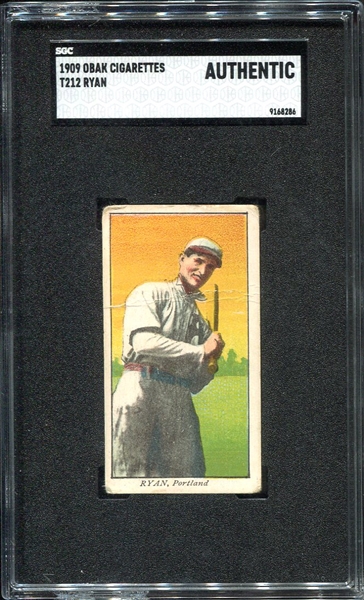 1909 Obak Ryan Portland SGC AUT