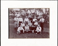 Circa 1880s/90s Baseball Team Cabinet Photo