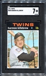 1971 Topps #550 Harmon Killebrew SGC 7