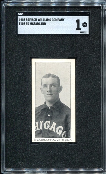 E107 McFarland Chicago White Sox SGC 1