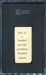 E107 Howell New York Highlanders SGC AUT