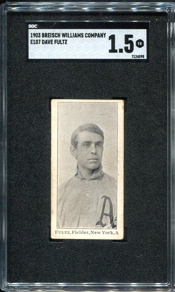 E107 Fultz New York Highlanders SGC 1.5