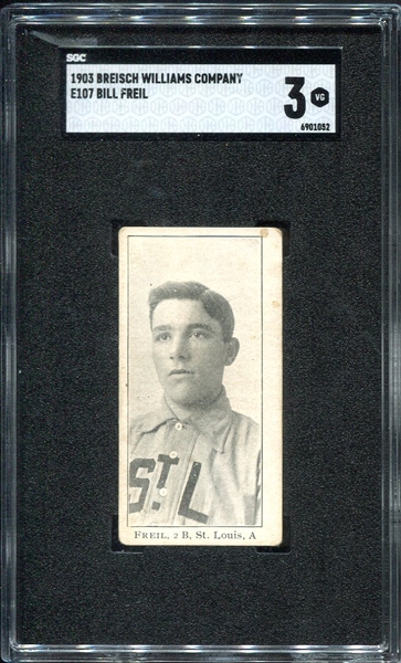 E107 Friel St. Louis SGC 3 Highest Graded