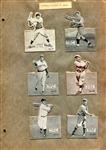 1934-36 Batter-Up Scrap Book Pages w/42 Different