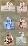 1934-36 Batter-Up Scrap Book Pages w/42 Different