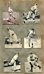 1934-36 Batter-Up Scrap Book Pages w/42 Different