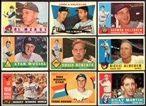 1960 Topps 157 Different w/Musial Mays + More HOFers & High #'s