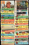 1960 Topps 157 Different w/Musial Mays + More HOFers & High #'s