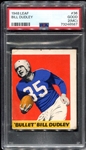 1948 Leaf #36 Bill Dudley Detroit Lions PSA 2MC