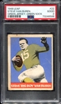 1948 Leaf #22 Steve Van Buren Green Jersey PSA 2