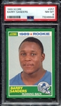 1989 Score #257 Barry Sanders RC PSA 8