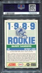 1989 Score #257 Barry Sanders RC PSA 8