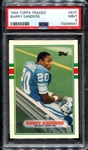 1989 Topps Traded #83T Barry Sanders RC PSA 9