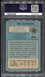 1988 Topps #327 Bo Jackson RC PSA 8
