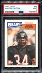 1987 Topps #46 Walter Payton PSA 9