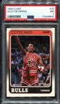 1988 Fleer #20 Scottie Pippen RC PSA 7