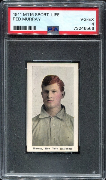 M116 Sporting Life Red Murray PSA 4
