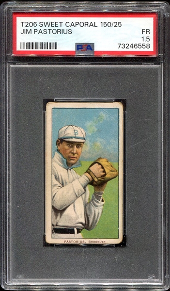 T206 Pastorius Brooklyn PSA 1.5