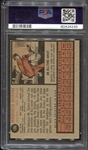 1962 Topps #100 Warren Spahn PSA 4