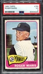 1965 Topps #155 Roger Maris New York Yankees PSA 3