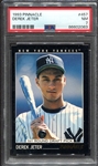 1993 Pinnacle #457 Derek Jeter RC PSA 7