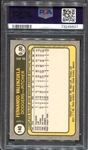 1981 Fleer #140 Fernando Valenzuela RC PSA 9