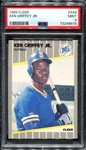 1989 Fleer #548 Ken Griffey Jr. RC PSA 9