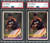 1984 Donruss #60 Nolan Ryan Pair of PSA 8's