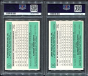 1984 Donruss #60 Nolan Ryan Pair of PSA 8's