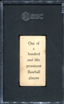 E107 Sudhoff St. Louis Browns SGC 2