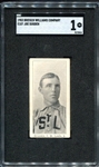 E107 Sugden St. Louis Browns w/Overprint SGC 1