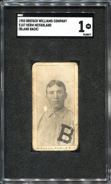 E107 McFarland New York Highlanders SGC 1